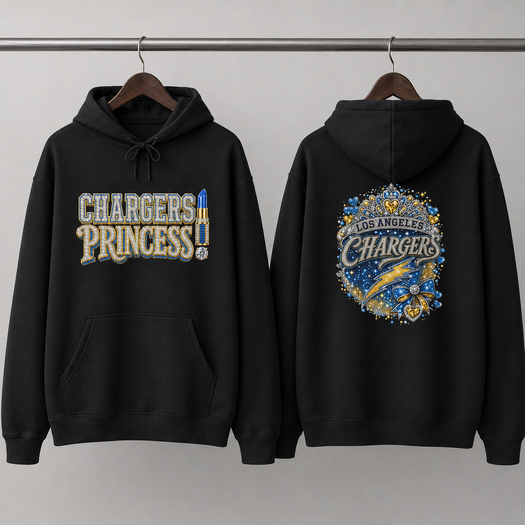 Chargers Princess Hoodie