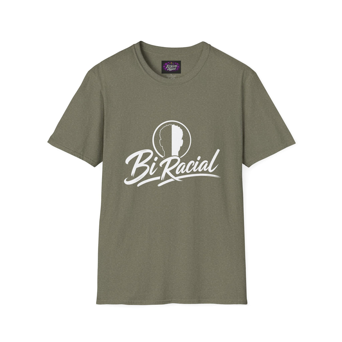 Bi Racial White Letters