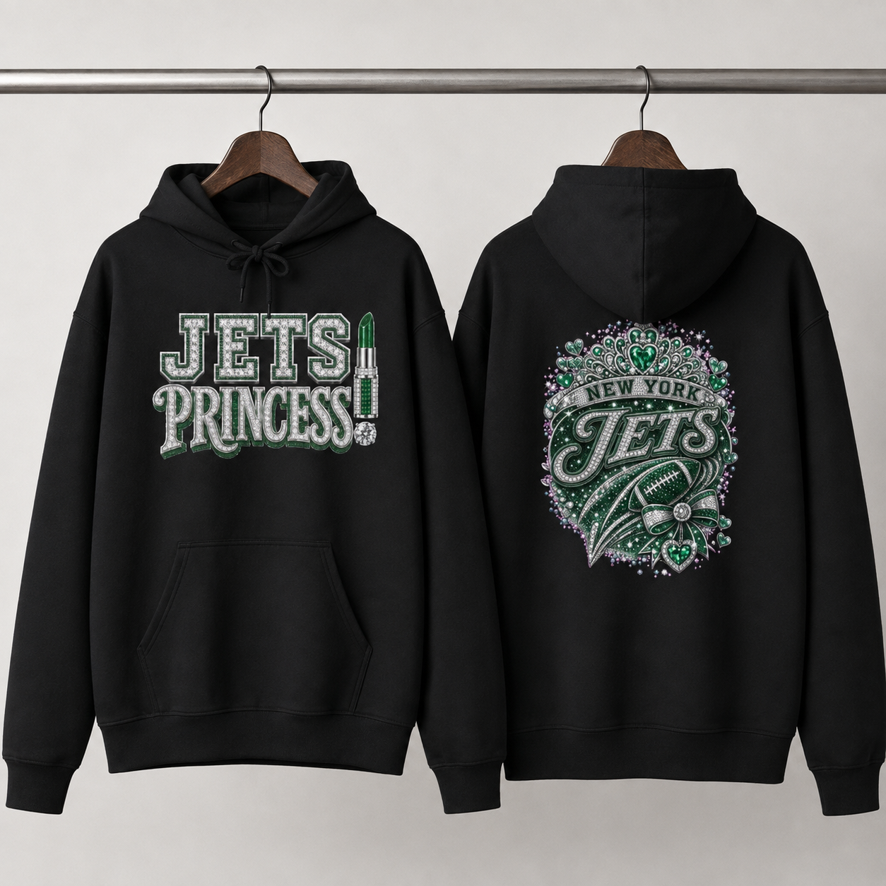 Jets Princess Hoodie