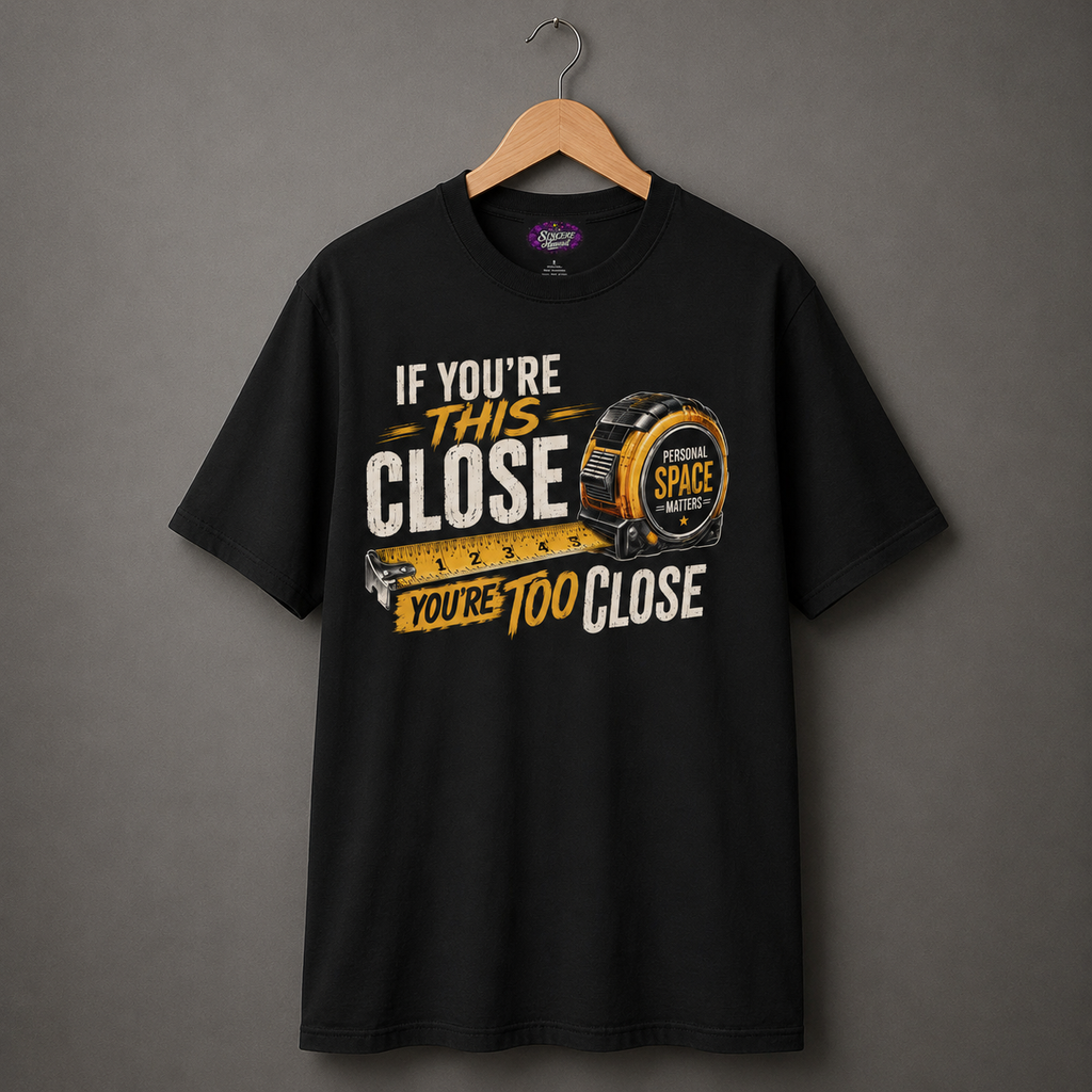 **You're TOO CLOSE!