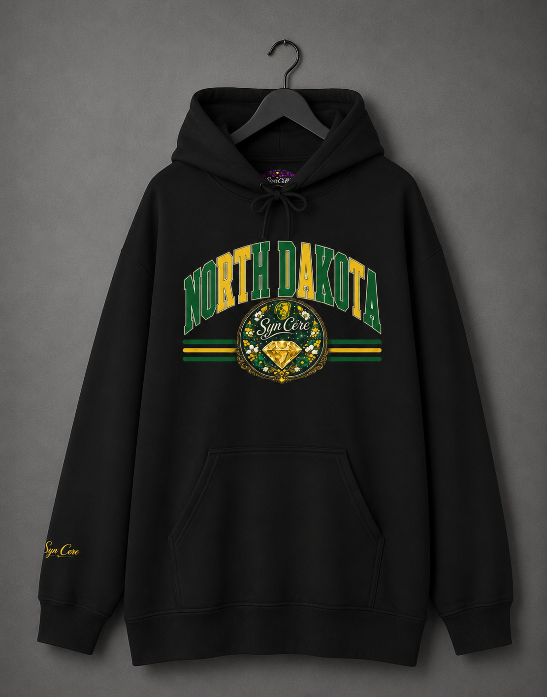 North Dakota 💎 Hoodie