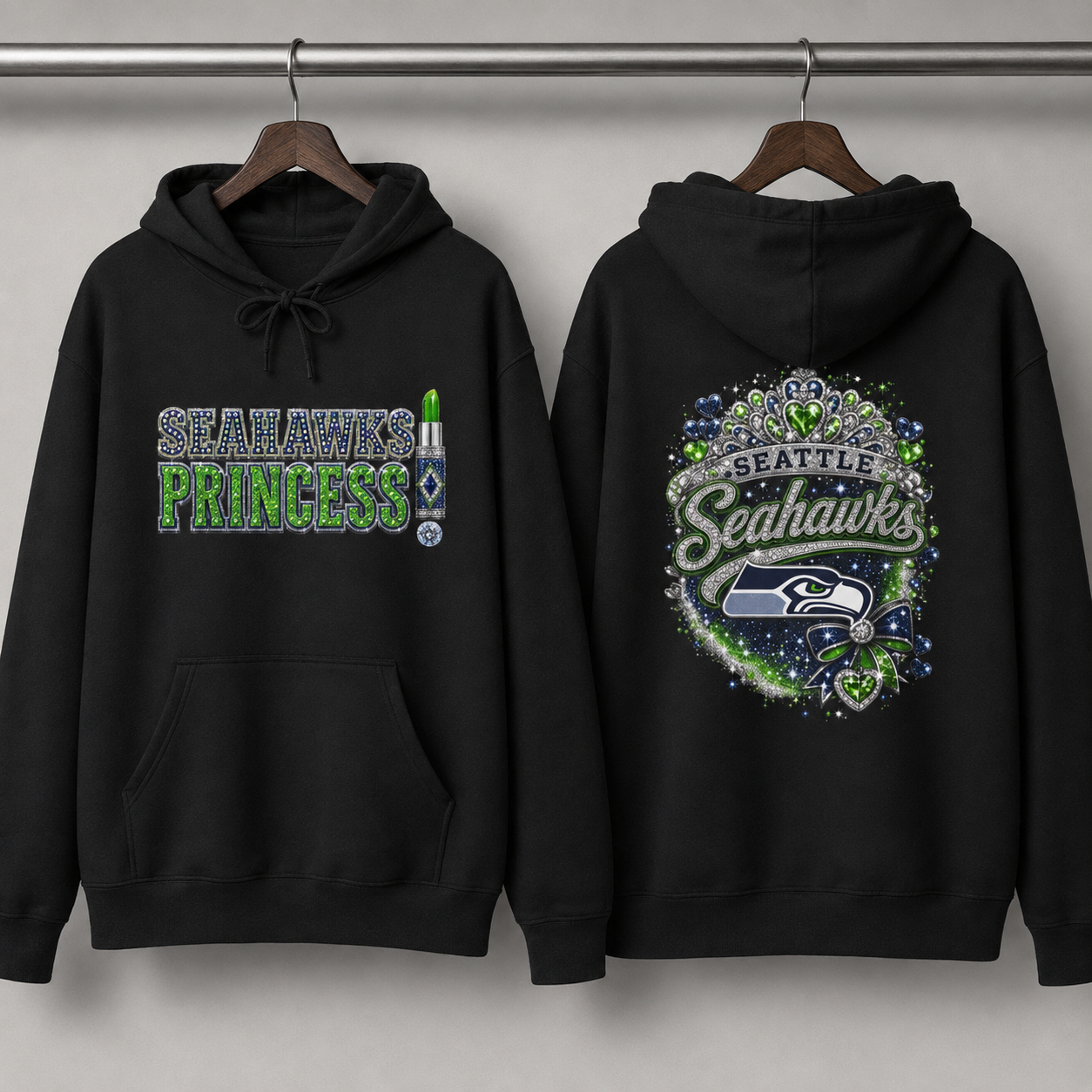 Seahawks Princess Hoodie