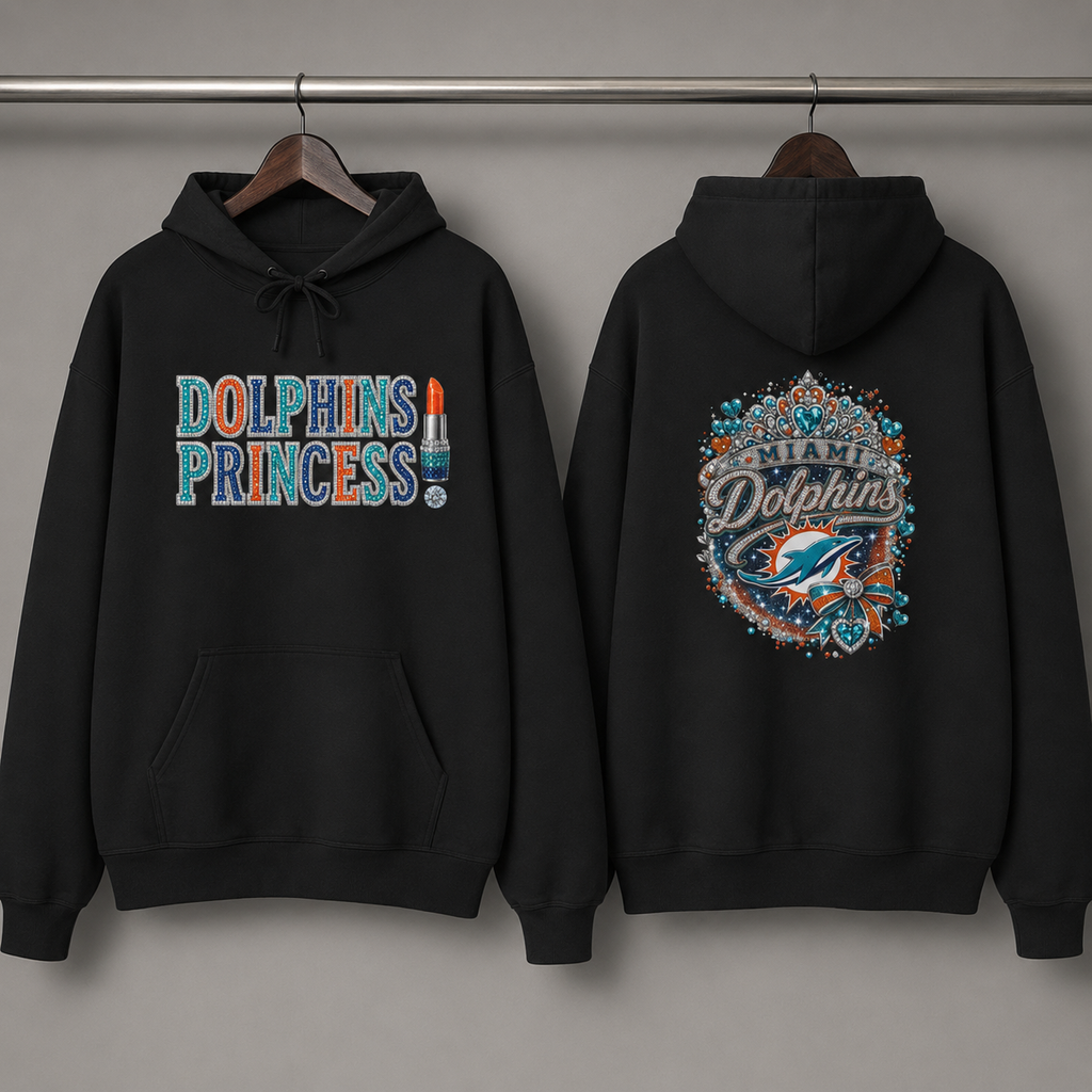 Dolphins Princess Hoodie