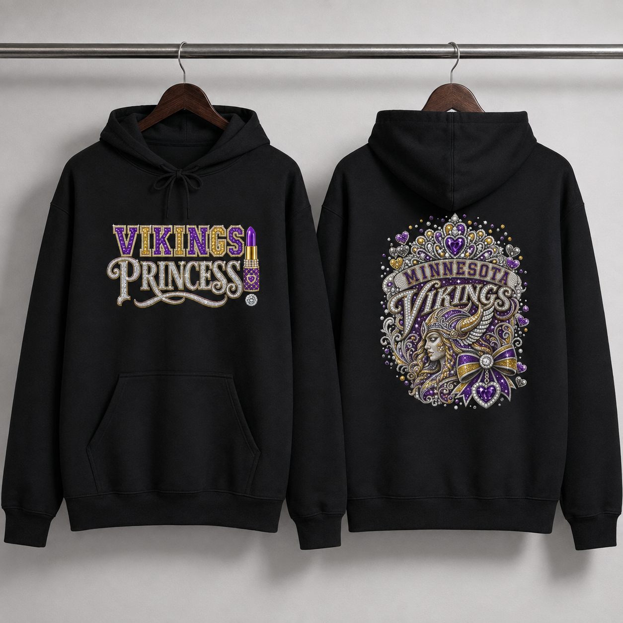 Vikings Princess Hoodie
