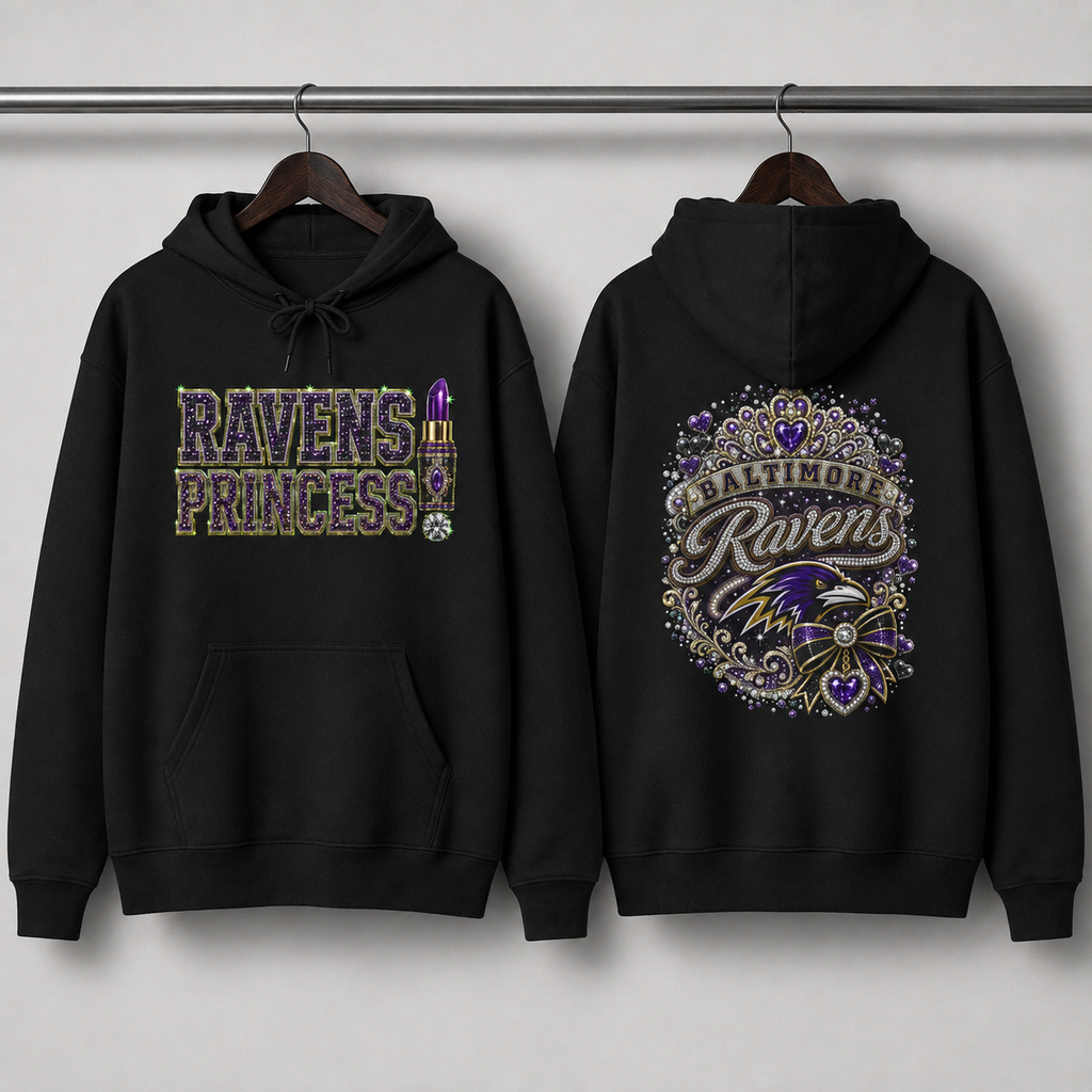 Ravens Princess Hoodie