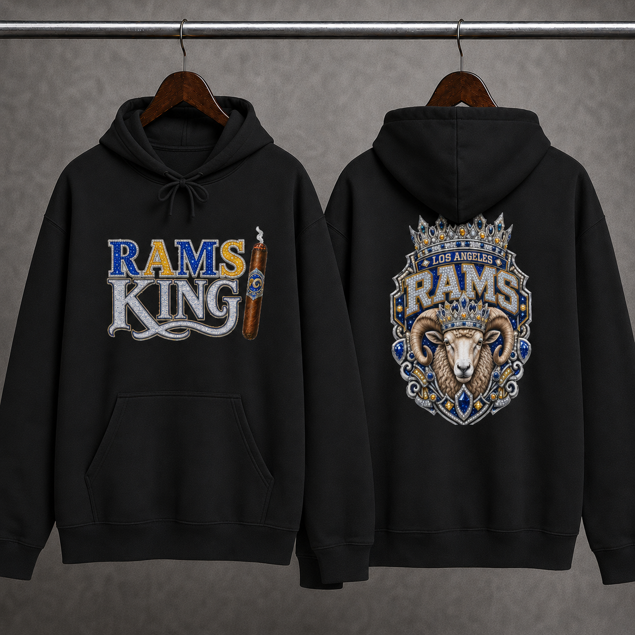 Rams King Hoodie