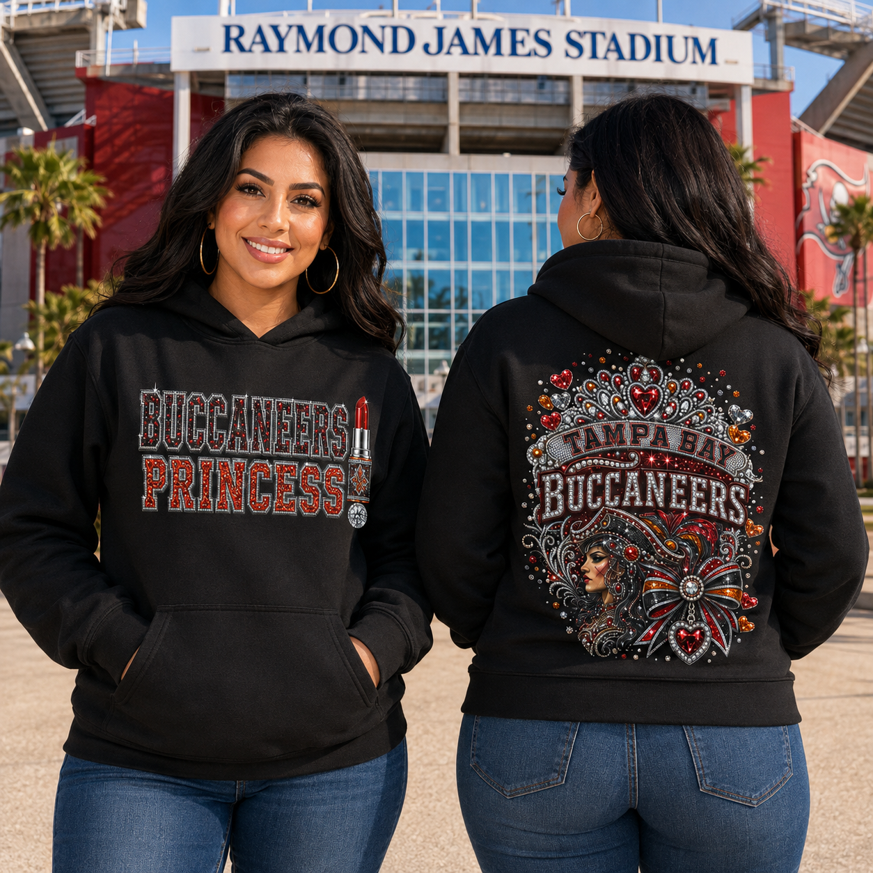 Buccaneers Princess Hoodie