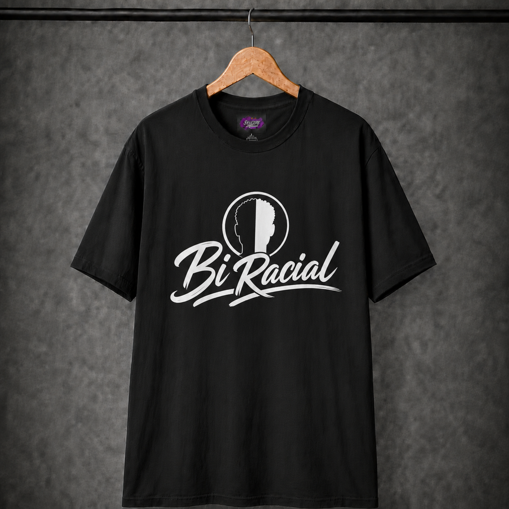 Bi Racial White Letters