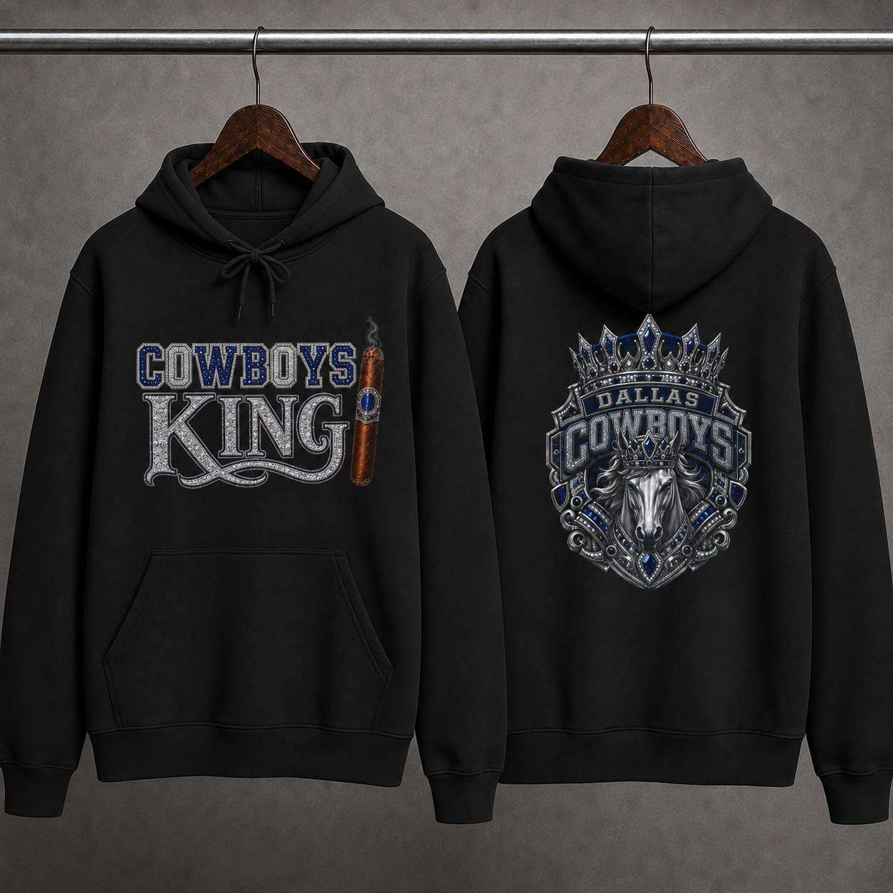 Cowboys King Hoodie